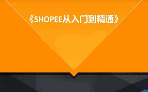跨境電商實戰-Shopee從入門到精通，教你輕松玩轉東南亞電商蝦皮系列課程【13課程】
